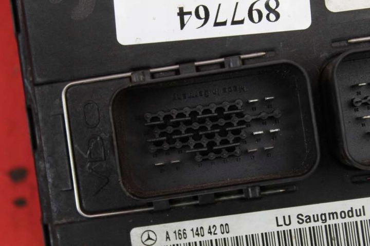 фото №5, Блок управления двигателя a0295453732 mercedes a-klasa w168 1.9 b 125 km 97-01