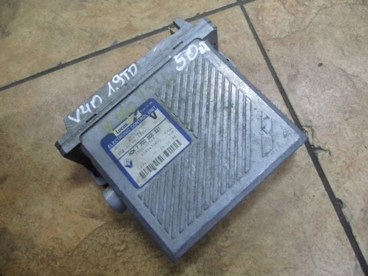 фото №5, Volvo v40 1.9td блок управления двигателем (эбу, компьютер двигателя) 7700868321