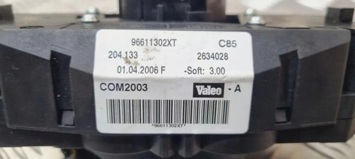 фото №10, Подрулевые рычаги peugeot 407 sw 6e_ 96611302xt 2.0l дизель 100kw 2006