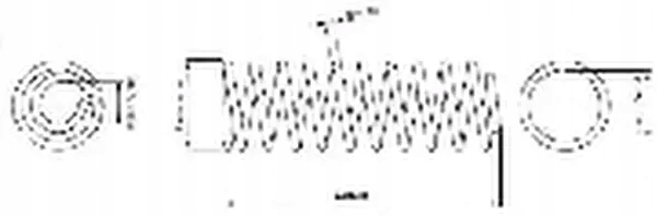 фото №1, Пружина подвешивание зад sp2420 monroe citroen