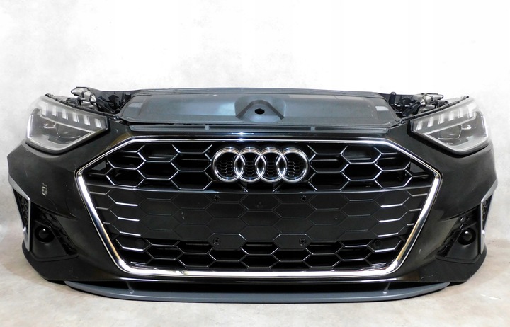 фото №10, Audi a4 b9 8w рестайлинг s line перед бампер лампы капот крылья pas полный led
