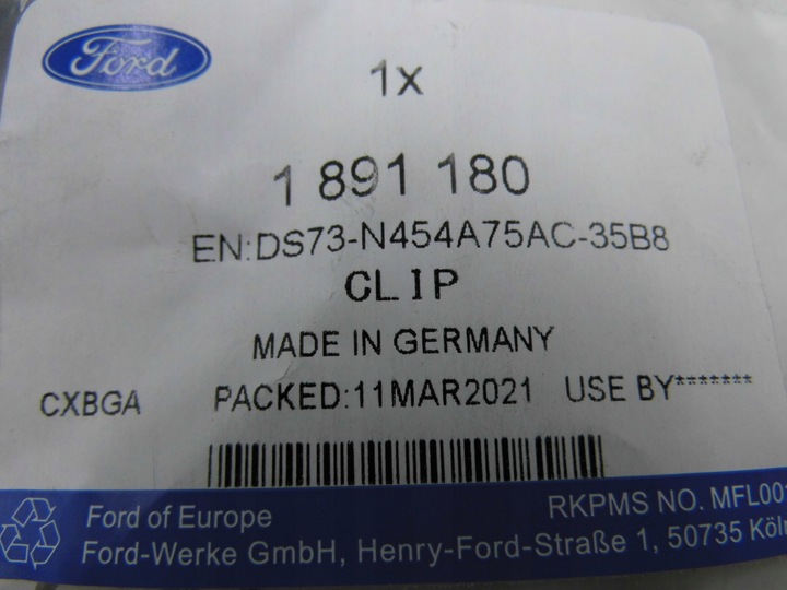 фото №11, Суппорт держатель ролеты багажника lh ford mondeo mk5