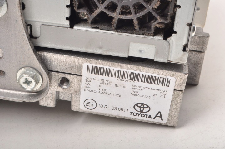 фото №10, Toyota avensis t27 магнітола магнітола 86140-05180