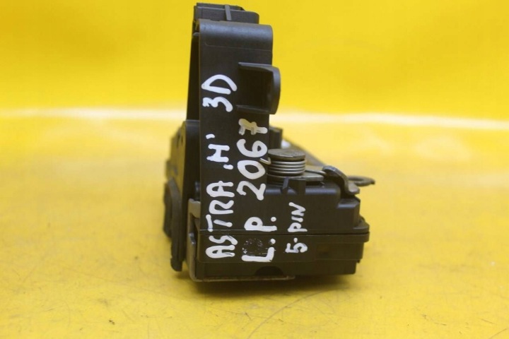 фото №13, Замок двери левые перед opel astra h 3d 5 pin 13128111
