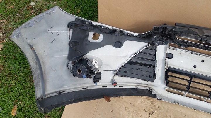 фото №10, Ford focus mk3 10-14 бампер перед омивачі