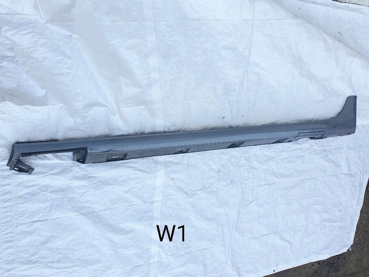 фото №1, Audi a6 c7 s-line рестайлінг 2017r планка порогова ліва 4g0853855m lx7p оригінал