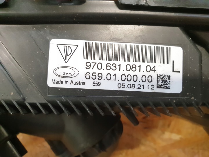 фото №8, Porsche panamera 970 галоген поворотник лівий 97063108104 новий