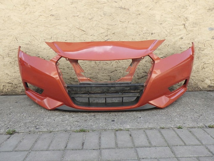 фото №1, Nissan micra k14 16- бампер переднее