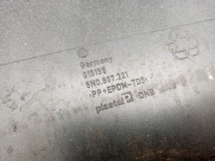 фото №13, Vw tiguan 1 i 2007- бампер перед переднее 5n0807217a ÷