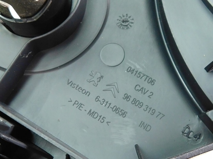 фото №6, Peugeot partner ii 08-12 панель рамка переключателей