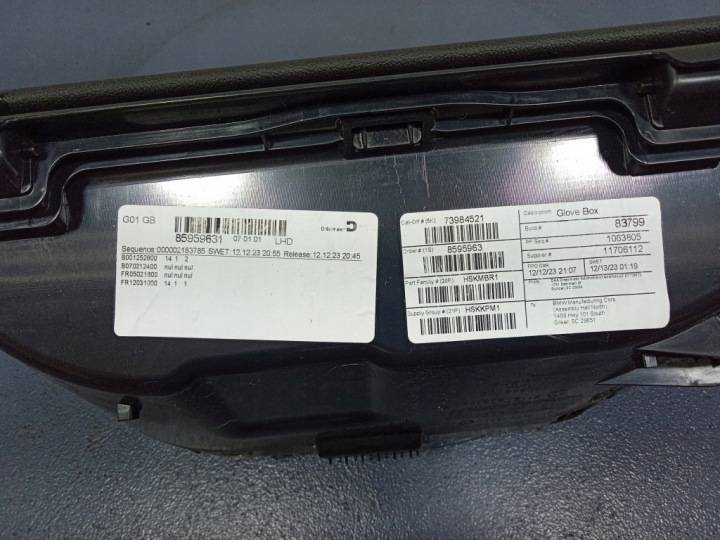 фото №8, Bmw x3 g01 g02 бардачок пасажира eu 9363451