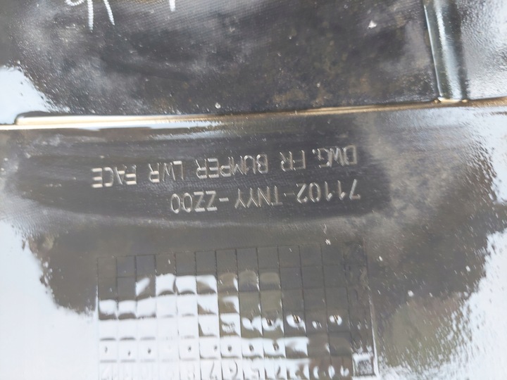 фото №14, Honda crv cr-v 5 v 18-23r спойлер накладка бампера перед передня