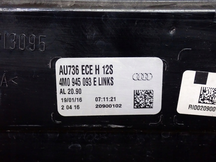фото №6, Лампа левая задняя левый зад led matrix audi q7 sq7 4m 2015-2019r 4m0945093e