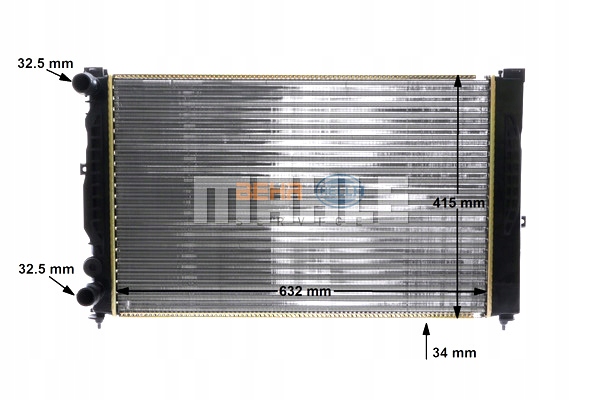 фото №11, Радиаторов двигателя воды audi a4 b5 a6 c5 skoda superb i vw passat b5