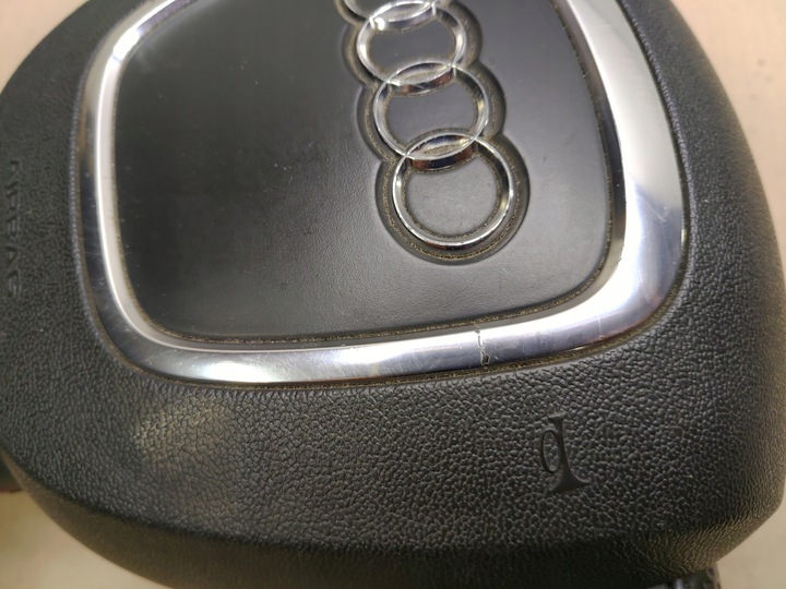 фото №12, Руль + подушка безопасности мультифункция кожа лепестки s-line audi a6 c6