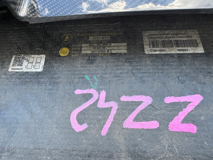 фото №16, Lamborghini urus 4ml бампер спойлер карбон карбон перед переднє bdb