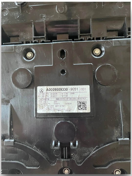 фото №7, Mercedes w118 118 лампа потолок панель освещение a0009009330 #370 $j