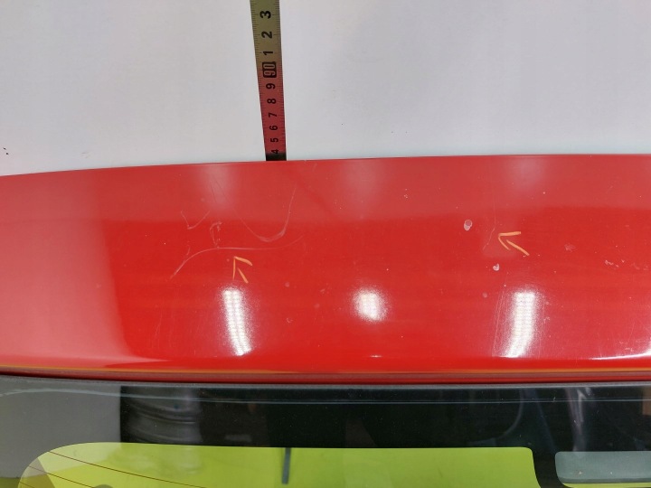 фото №8, Крышка зад задняя mitsubishi colt z30 3d 2004-2012 красная