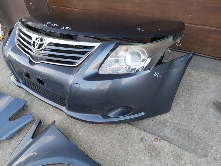 фото №6, Avensis t27 комплектный перед бампер капот pas