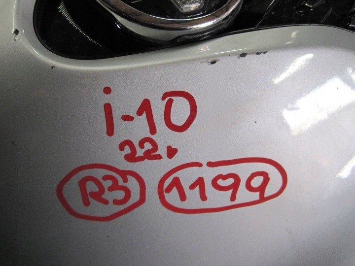 фото №16, Бампер передний перед hyundai i10 iii 22r