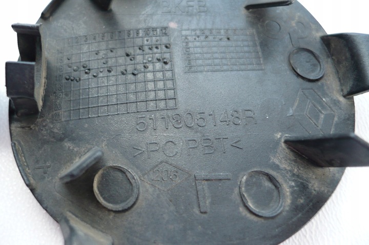 фото №10, Renault megane iv 4 2015-20 заглушка фаркоп бампер перед