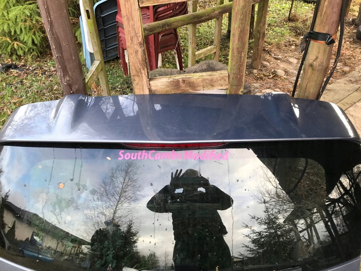 фото №4, Mazda 5 кришка зад задня 29y сірий