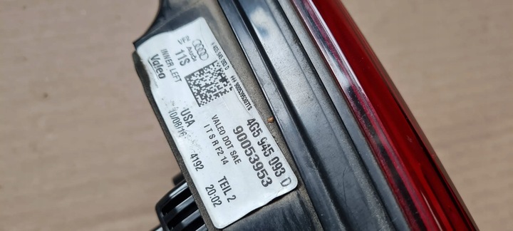 фото №9, S6 c7 4g a6 рестайлінг лампа ліва лівий w кришка багажника зад led 4g5945093d usa sedan