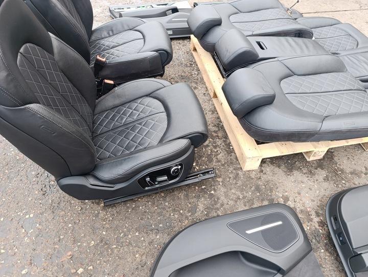 фото №11, Audi a8 d4 сиденья диван кожа вентилируемые uk