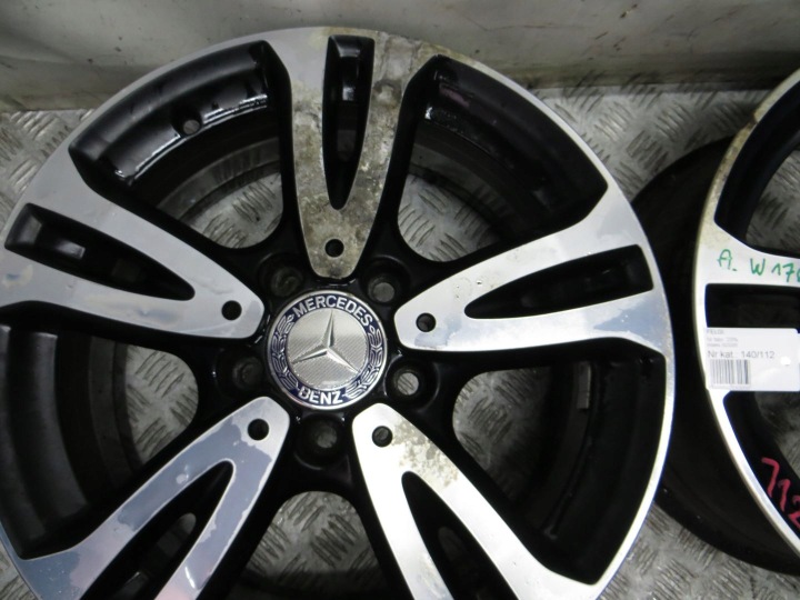 фото №13, Mercedes w176 диски алюмінієві 6.5jx16 et49 5x112 a2464010000