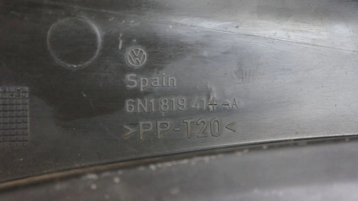 фото №9, Панель под лобовым стеклом vw polo 6n 3 iii европа - 6n1819414a