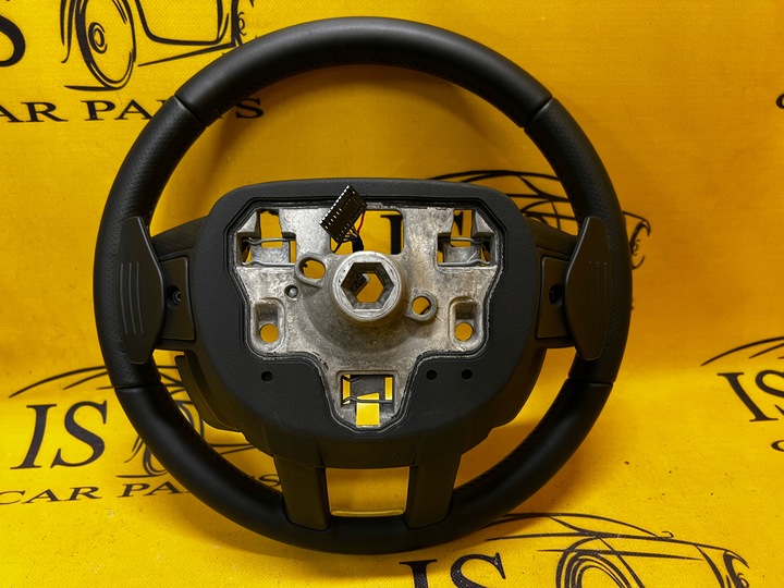 фото №11, Руль кожа мультифункция подрулевые рычаги лепестки range rover evoque l538