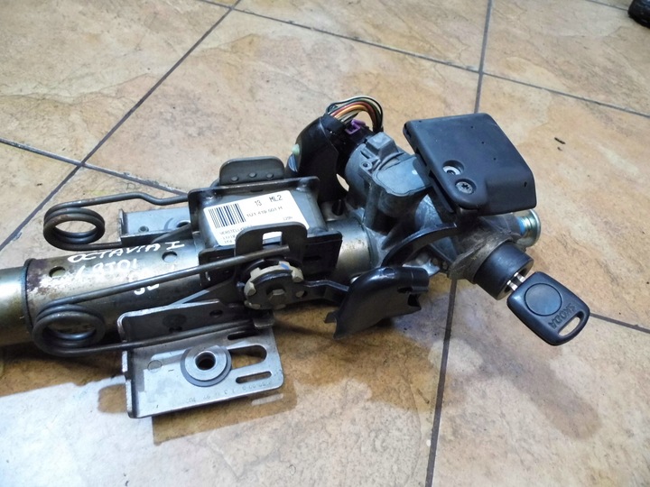 фото №9, Skoda octavia i 1.9tdi 99' hb колонка кермова замок запалювання 1u1419501h