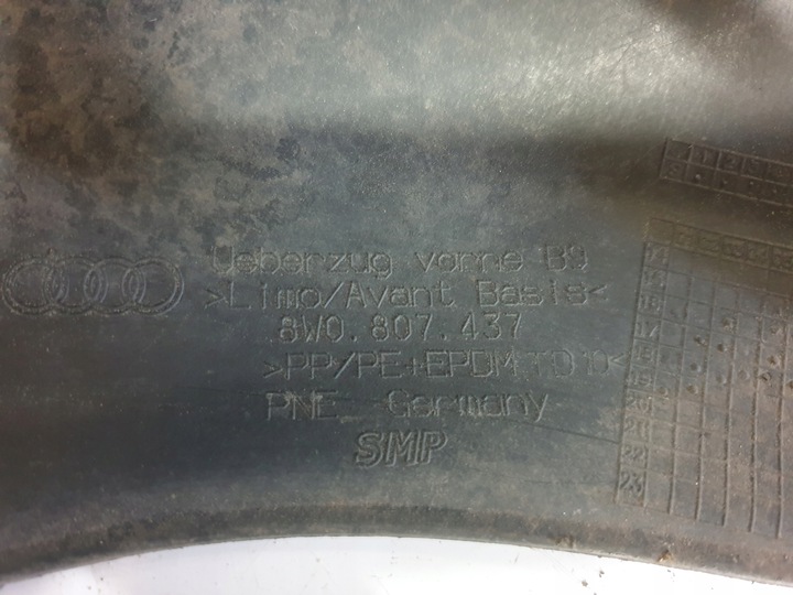 фото №10, Audi a4 b9 8w0 15- бампер переднее перед