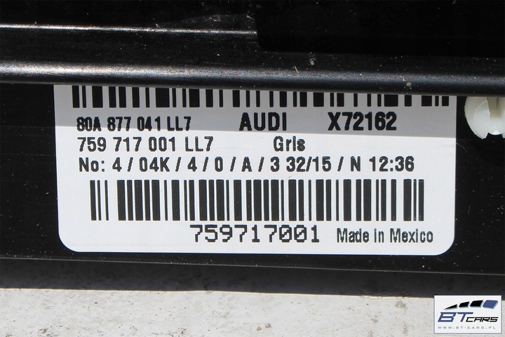 фото №14, Audi q5 крыша стеклянный солнечный панорама 80a877041 80a 877 041 люк solard