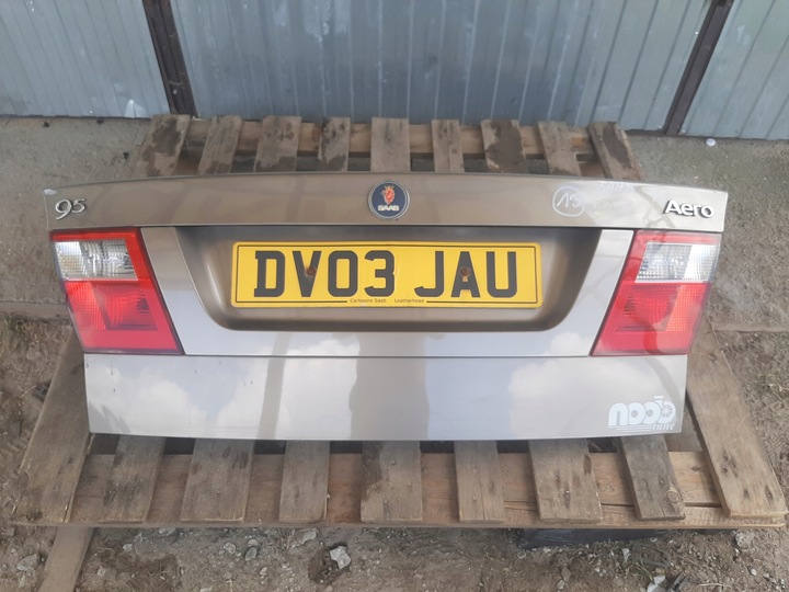 фото №12, Кришка багажника saab 9-5 95 i оригінал лак 286 hazelnut sedan