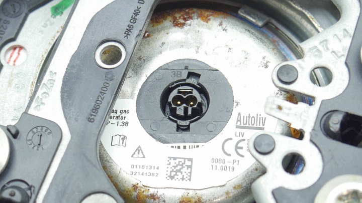 фото №7, Подушка безопасности подушка водителя vw scirocco iii рестайлинг r-line 6c0880201g