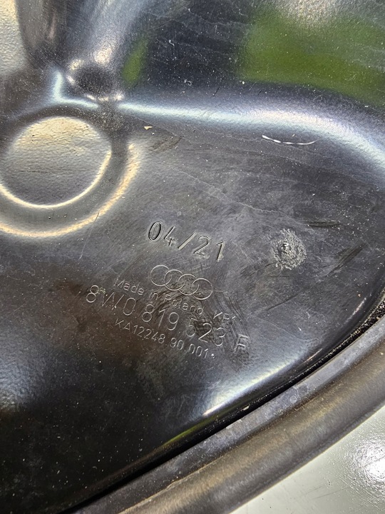 фото №6, Захист стіни перегородки стіна audi a4 b9 a5 8w 8w0819523f