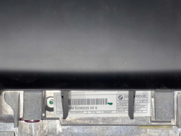 фото №7, Bmw f15 f16 x5m50d x6m50d монітор екран дисплей 9296939 скло доставка