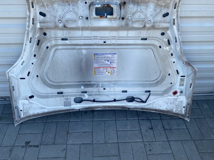 фото №8, Капот кришка двигуна fiat doblo ii eu колір 263
