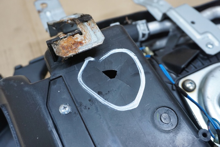 фото №8, Nissan patrol обігрівач повітродувка повітропровід зад gr y61 97-04r kpl