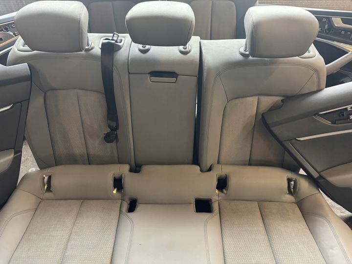 фото №11, Audi a6 c8 універсал сидіння диван обшивки s line сірий