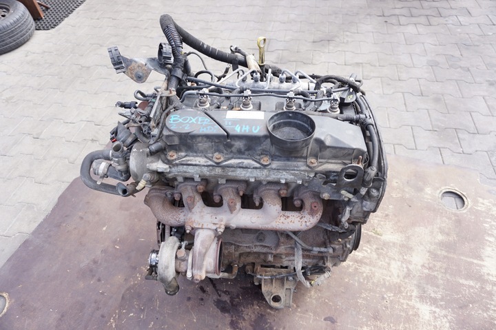 фото №6, Двигатель 4hu 10trj2 fiat citroen peugeot 2.2 jtd hdi комплектный 117 tys km