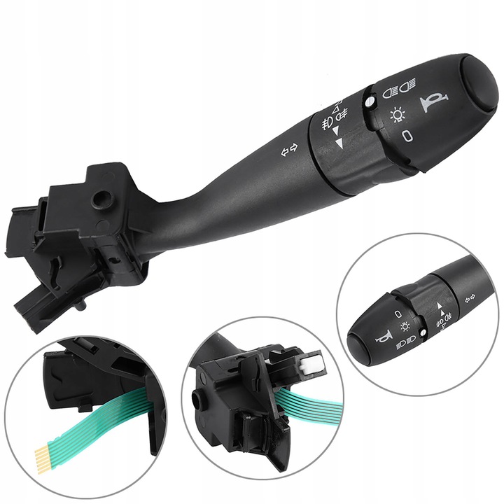 фото №6, 96608841xt вимикач do поворотів автомобіля для  peugeot 307 301 308