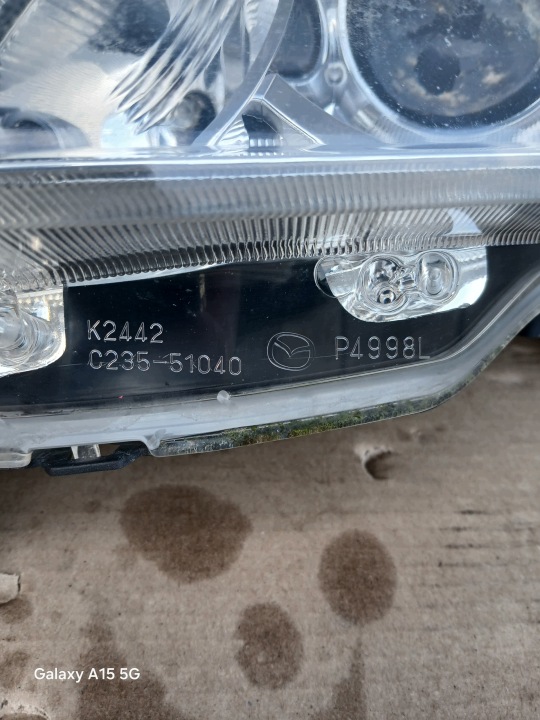 фото №6, Фара передняя p +l комплект оригинал хороший состояние mazda 5 cr19 05-08