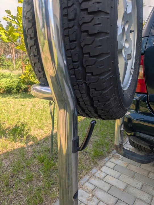 фото №9, Mercedes w163 ml труби обладнання трубами зад задні amg