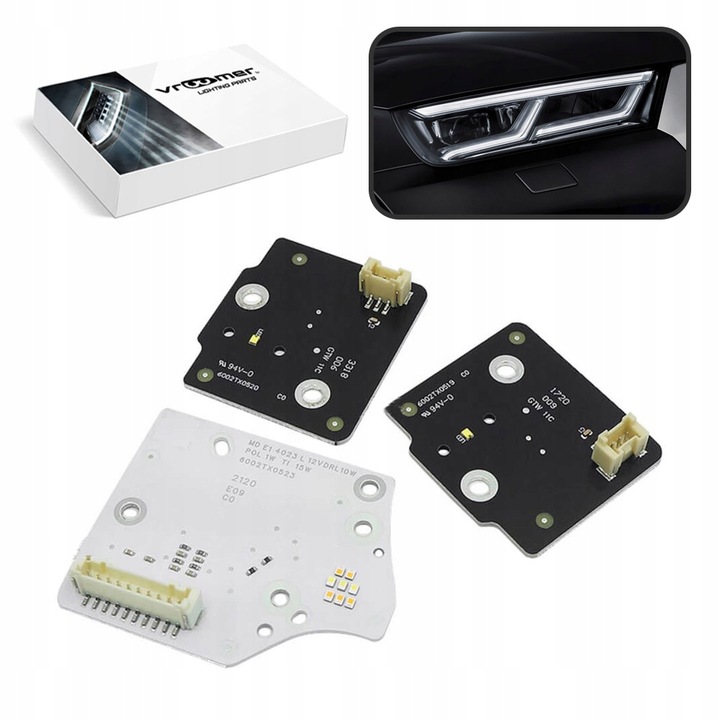 фото №1, Модуль плата drl лампи фара audi q5 sq5 fy 80a 18-20 повний led правий