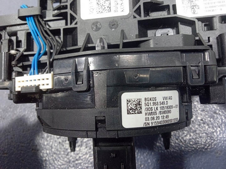 фото №6, Skoda octavia iv перемикач комбінований підкермові важелі стрічка 5q1953507eh