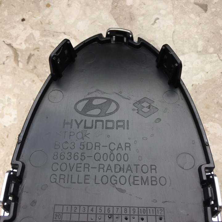 фото №10, Hyundai i20 iii 2020- логотип знак емблема 86365-q0000