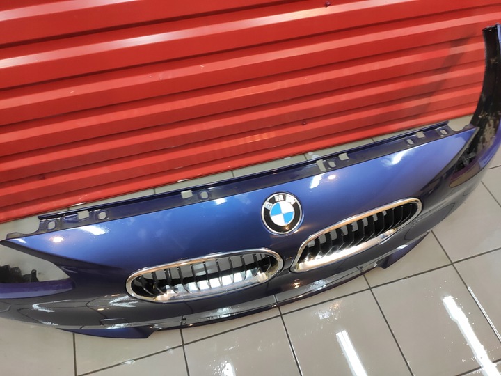 фото №11, Bmw 1 f20 бампер перед переднє a76 tiefseeblau комплектний оригінал