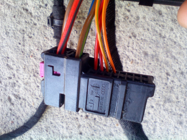 фото №6, A4 b7 жгут установка дверь правый перед оригинал